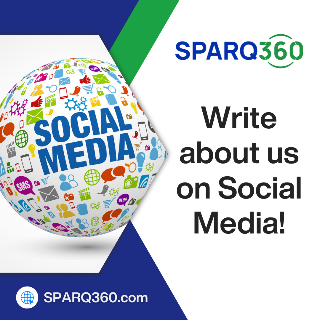 SPARQ360 - Write about us on Social Media!